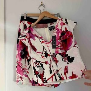 2 piece Sachin & Babi Noir Dress Sz 6 NWT